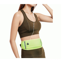 Selling well deisgn light weight outdoor sport lycra waist bag for adults with reflective article waist bag